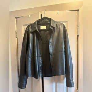 Aritzia Babaton hip Pelli jacket black
